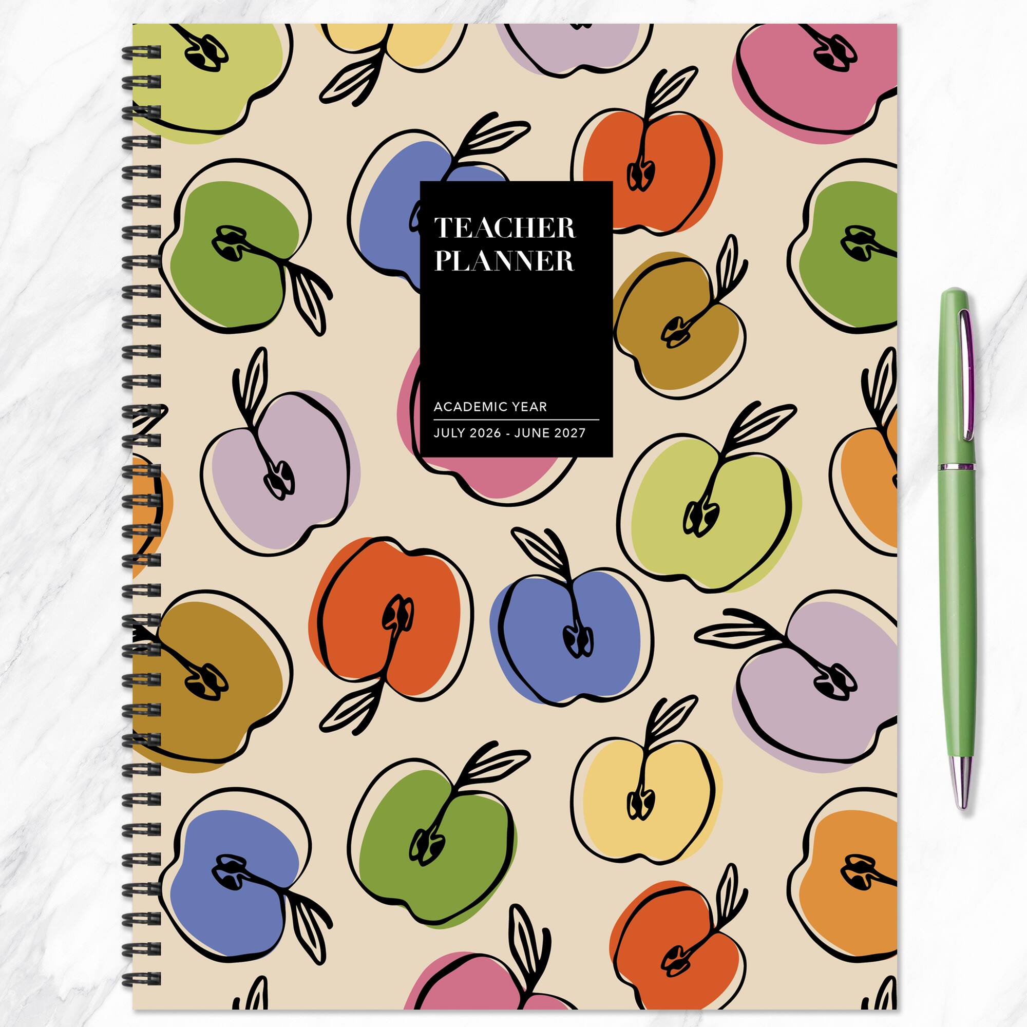 TF Publishing 2026-27 Apples Teacher & Home School Lesson Planning Book